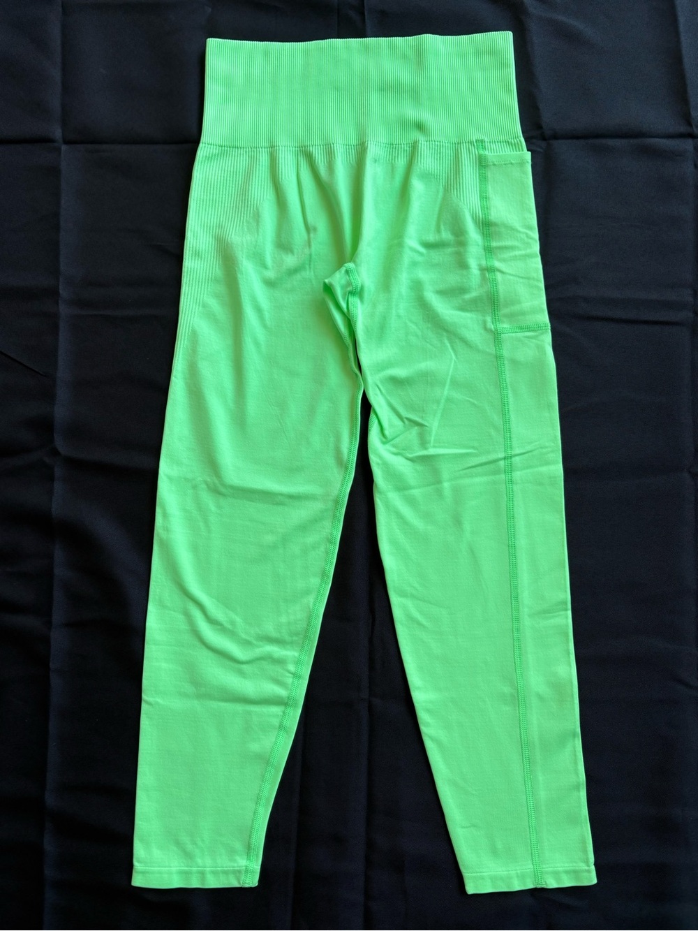 PINK Victoria's Secret Neon Green High-Waist Sports Leggings